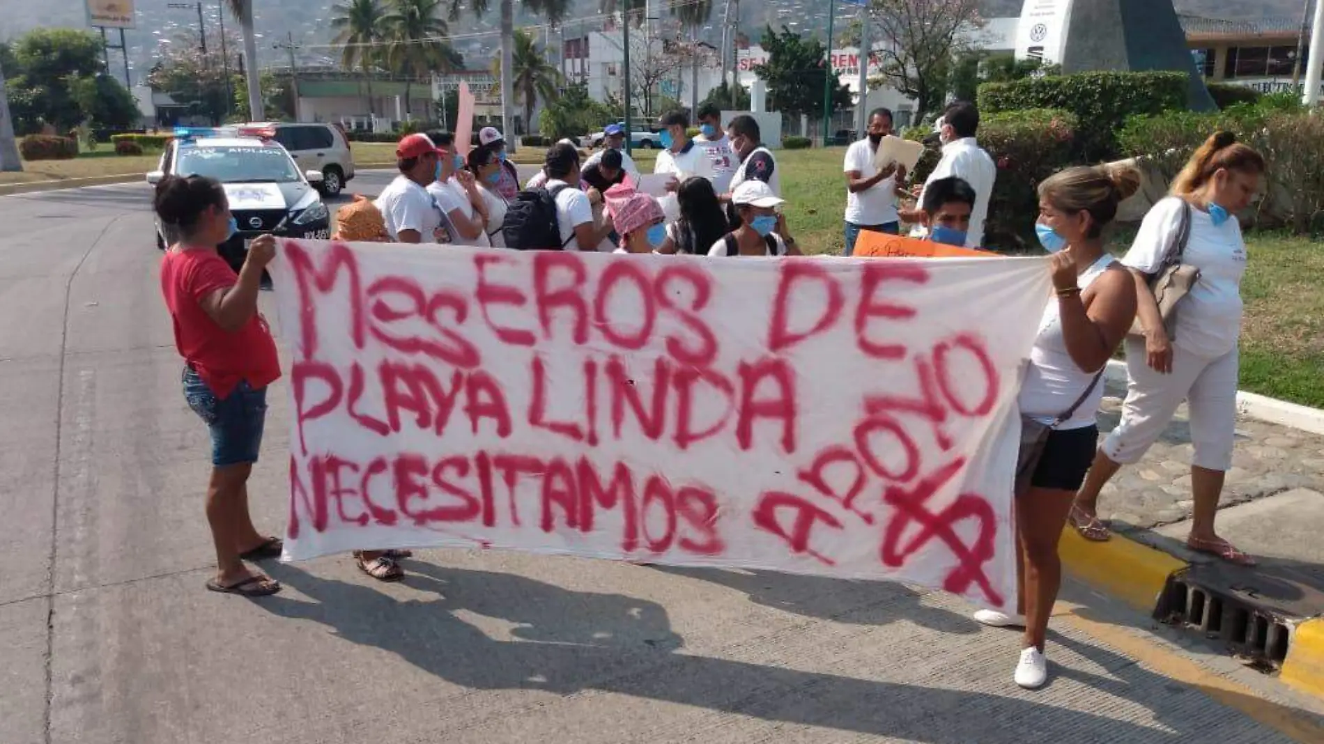 marchan meseros ixtapa